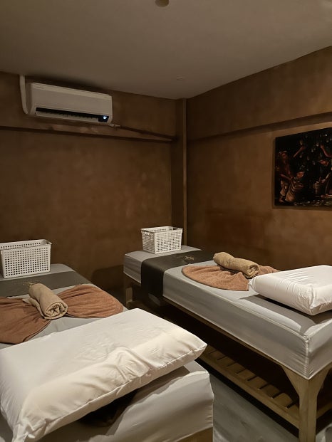 카카오트리스파 후기 마사지 룸 내부